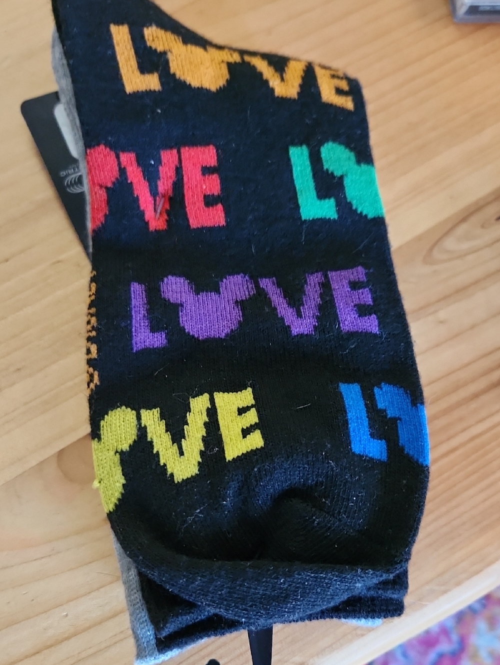 Disney Pride Collection socks MIni Mouse - Picture 3 of 5